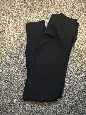 aerie REAL ME EXTRA HOLD UP Black High-Waist Leggings